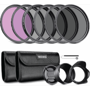Neewer Kit de Filtro de Lente ND de 49 mm
