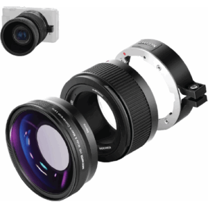 Neewer  Lente gran angular compatible con cámara Sony ZV1