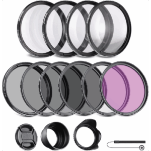 Neewer 67 mm Kit de Accesorios de Filtro de Lente