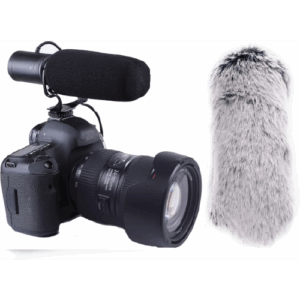 Micrófono Cardioide de Entrevista con Condensador para Cámara